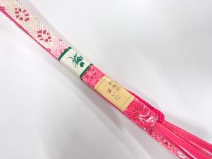 未使用品　正絹　手組帯締め